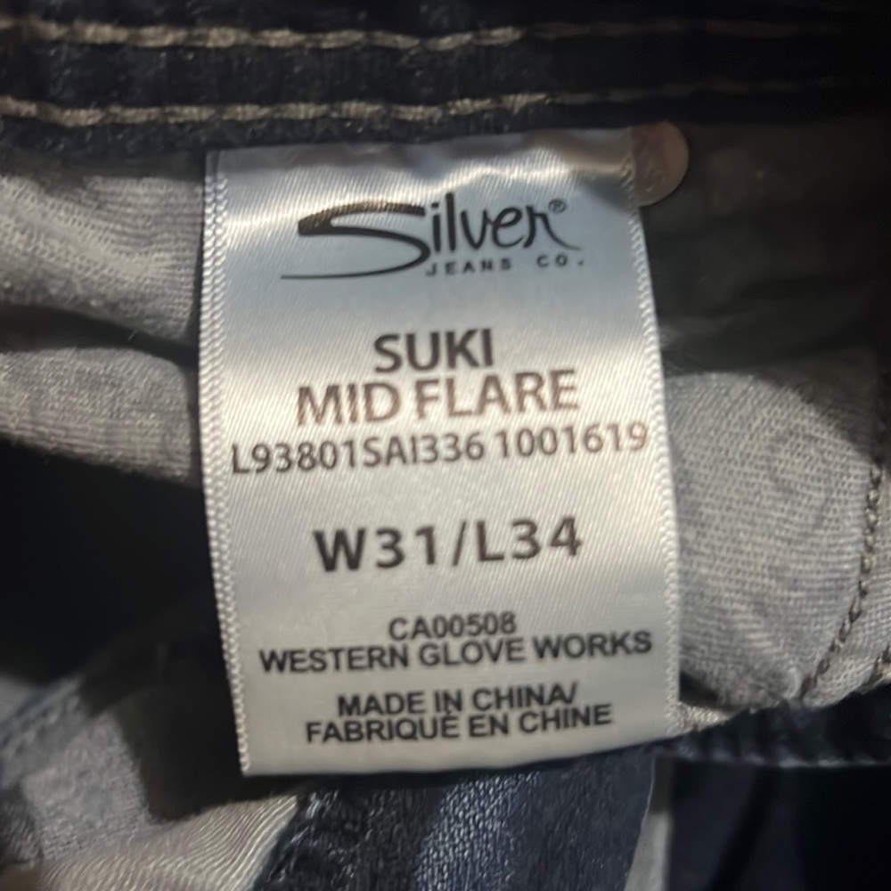 Silver jeans Suki Mid Flare